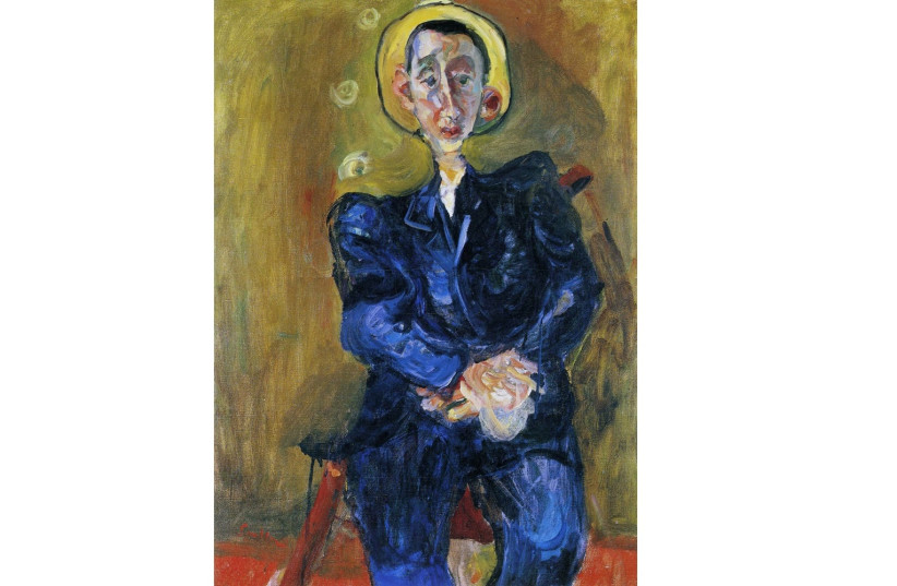   'Man in a Blue Suit' by Chaim Soutine (credit: Wikimedia Commons)