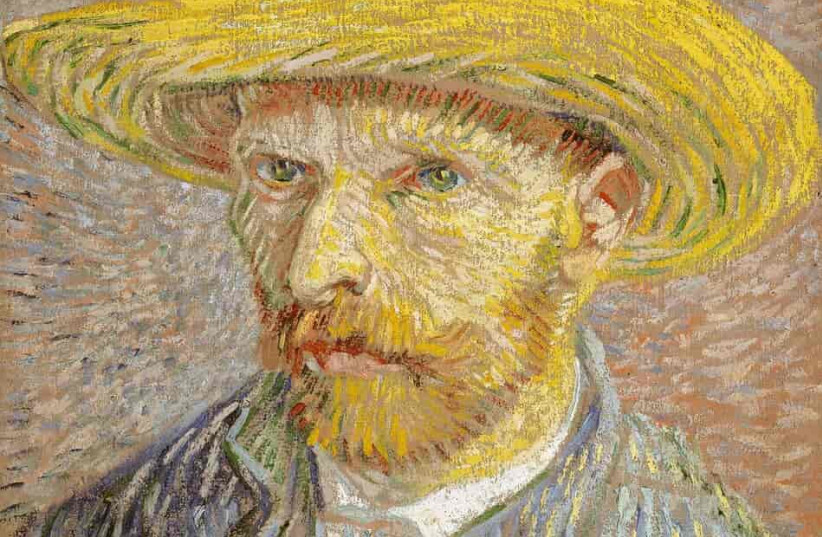  A self portrait of Vincent Van Gogh (photo credit: WIKIMEDIA)
