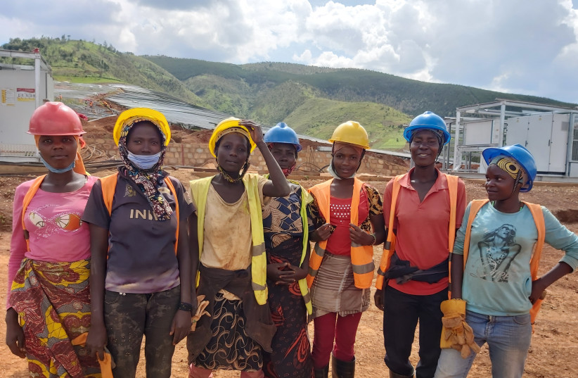  Women's Empowerment in Action_ Female construction workers at Gigawatt Global's Solar Field in Mubuga, Burundi (credit: Courtesy)