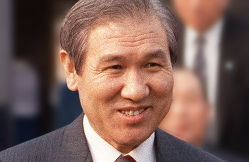 Former South Korean President Roh Tae-woo (photo credit: Wikimedia Commons)