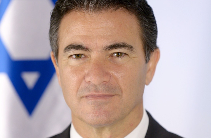 Former Mossad head Yossi Cohen (credit:  OURCROWD MANAGEMENT)