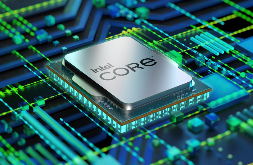 Intel's Alder Lake core processor (illustrative). (photo credit: Ehud Fallik)