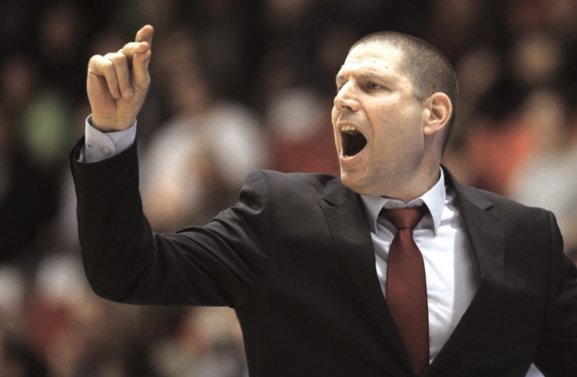 In his first season as the head coach of Hapoel Jerusalem after coaching in Europe for six years, Oren Amiel has yet to find his groove and could soon find his seat heating up. (photo credit: FIBA/COURTESY)