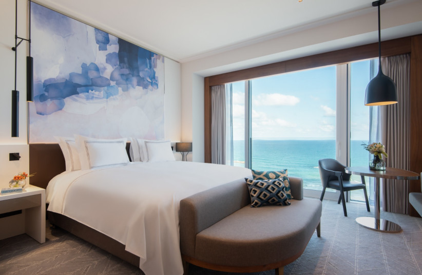  Tel Aviv is getting a new luxury hotel. The David Kempinski Tel Aviv will open in February 2022, the global hotel chain said Wednesday. (credit: Courtesy)