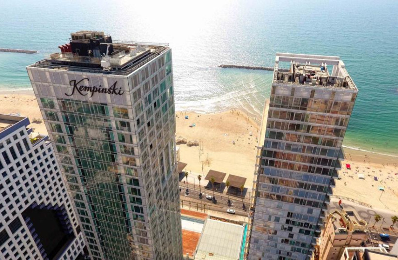  Tel Aviv is getting a new luxury hotel. The David Kempinski Tel Aviv will open in February 2022, the global hotel chain said Wednesday. (photo credit: Courtesy)