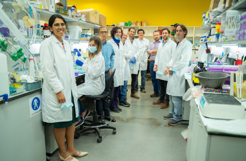 The MigVax lab. (photo credit: MIGAL RESEARCH INSTITUTE)