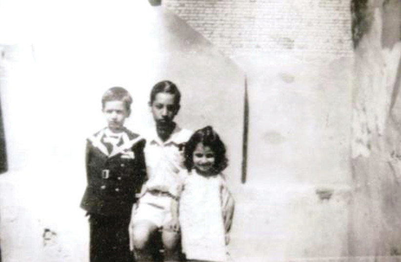  BARUCH MEIRI and some of his siblings in Baghdad. (credit: Courtesy)