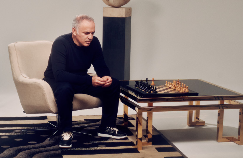 Chessmaster Garry Kasparov. (photo credit: Kasparovchess.com)