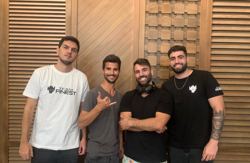  From right to left: Assaf Tomer, Chen Mizrachi, Yotam Nachshon, Tamir Levi. (photo credit: Team Finest)