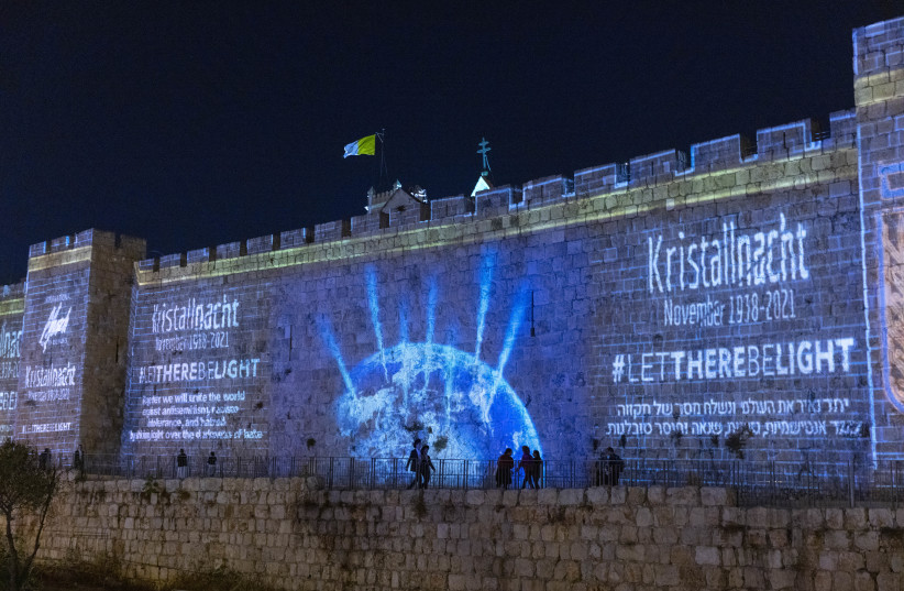 March of the Living 'Let There Be Light' initiative illuminates cities, synagogues around the world (photo credit: OLIVIER FITOUSSI)