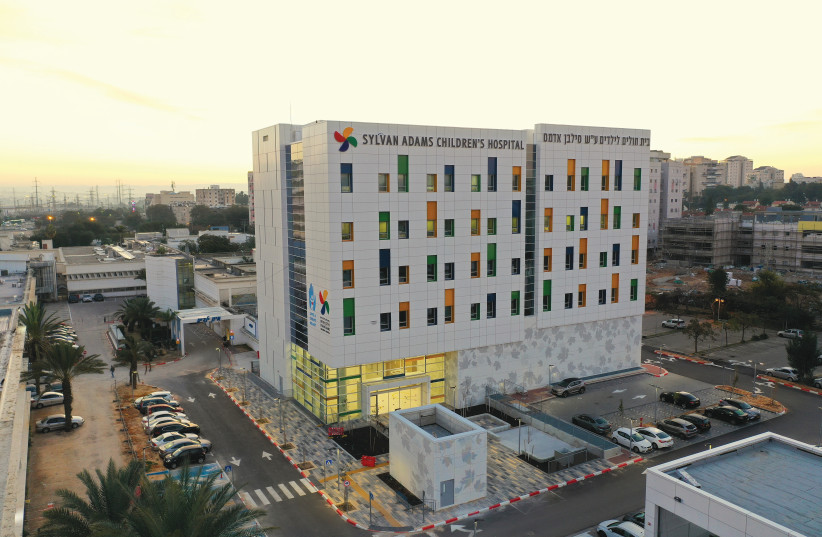  The Sylvan Adams Children’s Hospital at the Wolfson Medical Center in Holon. (credit: SACH)