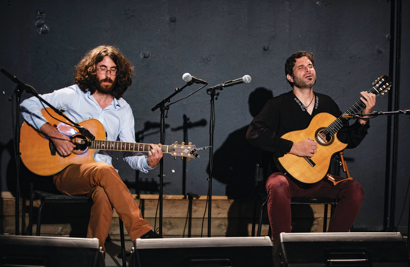  AMIR WEISS and Marcello Nami will be joining forces at next week’s ‘I’m A Guitar’ festival in Tel Aviv.  (photo credit: PETER VIT)
