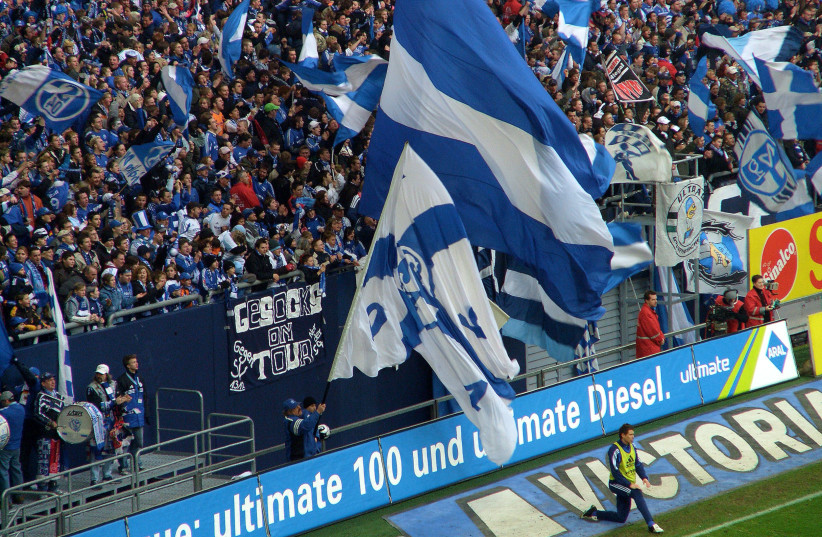  FC Schalke 04 Fans (photo credit: VIA WIKIMEDIA COMMONS)