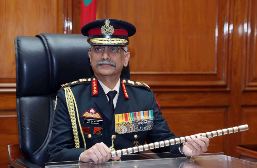  General Manoj Mukund Naravane, PVSM, AVSM, SM, VSM, ADC takes over as the Chief of Army Staff from the outgoing COAS General Bipin Rawat, today in New Delhi. (photo credit: Wikimedia Commons)