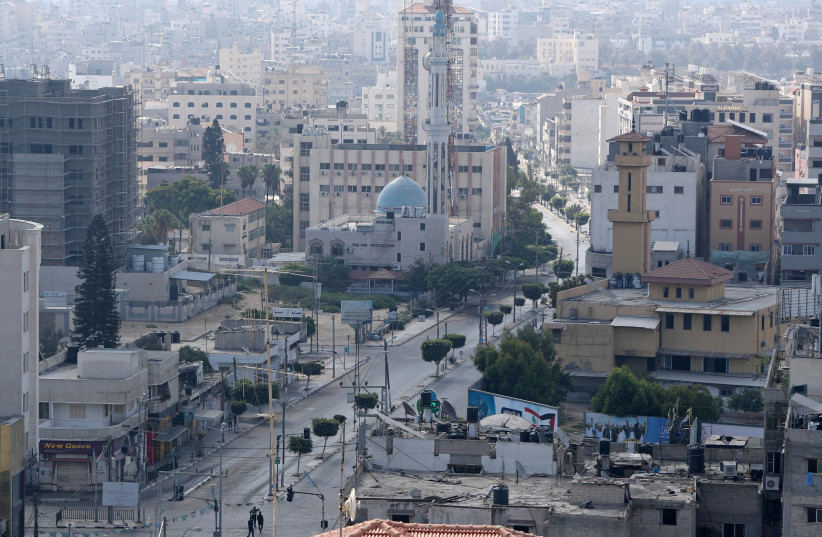 Tunele nie znajdowały się pod pustymi polami, lecz pod budynkami mieszkalnymi i domami.  Na zdjęciu: Gaza City (kredyt: REUTERS)