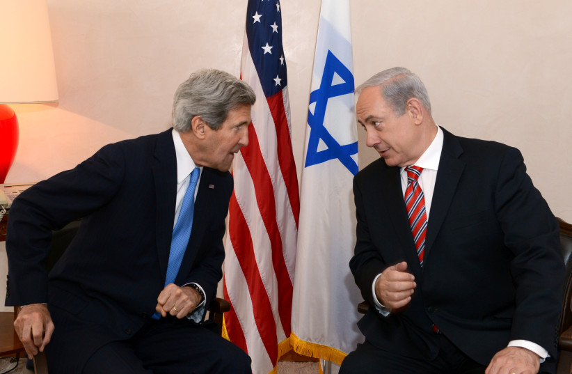  During a tense meeting in Jerusalem (credit: MATTY STERN)