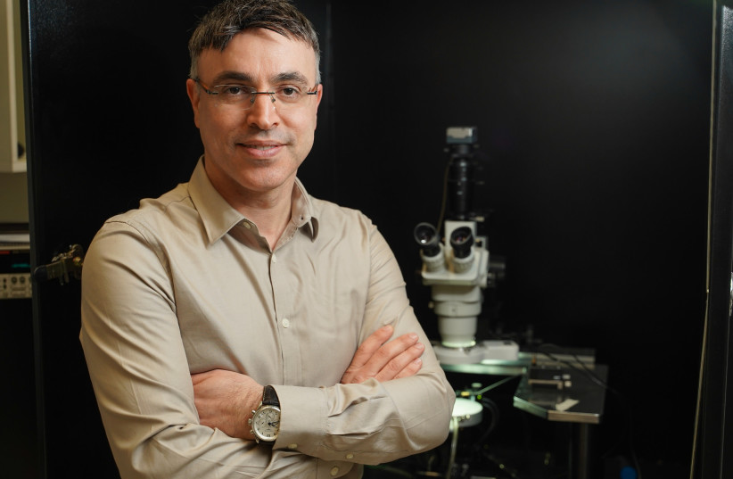  PROF Hossam Haick, head of the Laboratory for Nanomaterial-based Devices and the Dean of Undergraduate Studies at the Technion Institute of Technology (credit: TECHNION SPOKESPERSON'S OFFICE)
