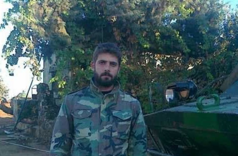  Syrian intelligence officer Naqib Bashar al-Hussein, who Israel claims is colluding with Hezbollah (photo credit: IDF SPOKESPERSON'S UNIT)