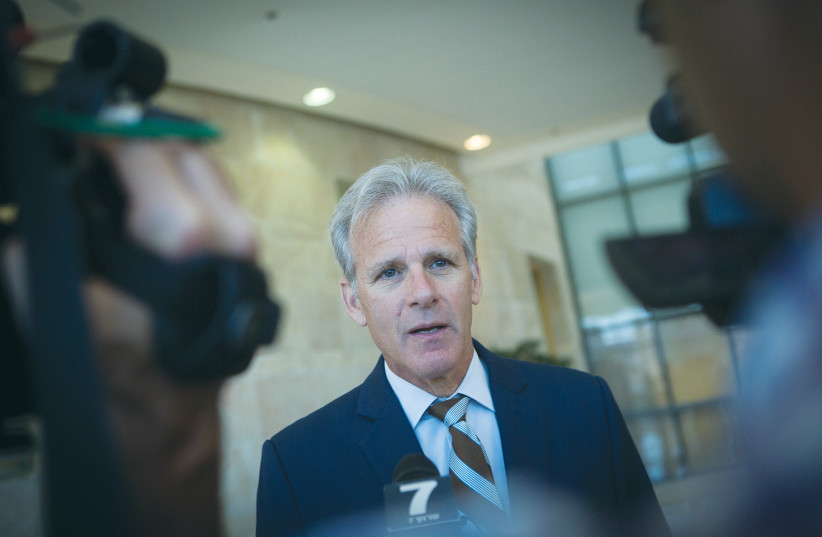  ONE OF the country’s most eloquent spokespeople, former ambassador Michael Oren, who is trusted by the pro-Israel American community, is an entirely underutilized resource. (photo credit: MIRIAM ALSTER/FLASH90)