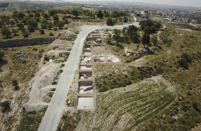  Zif, an archaeological site in South Hebron Hills (credit: COGAT SPOKESPERSON'S UNIT)