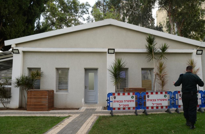 The IDF military court in the Kirya military headquarters (credit: AVSHALOM SASSONI/MAARIV)