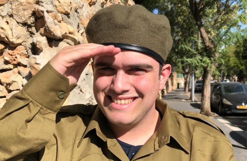 Hillel Tragin of IDF Central Command (photo credit: SPECIAL IN UNIFORM)