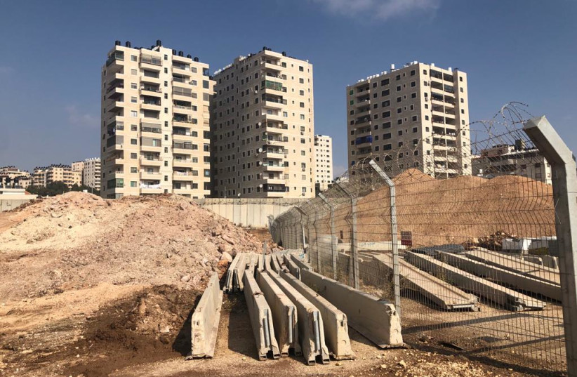  The site of the Atarot project in east Jerusalem.  (credit: TOVAH LAZAROFF)