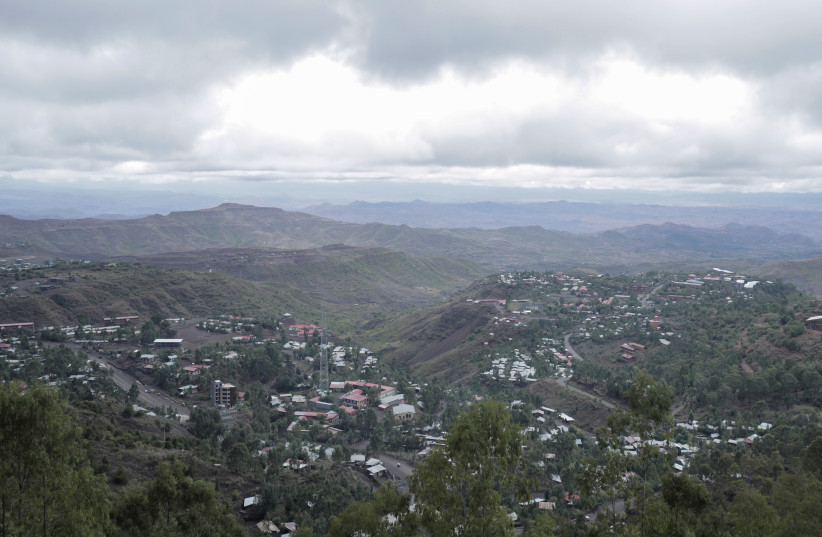 A general view of the town of Lalibela after the decline in tourism due to the coronavirus disease (COVID-19) outbreak in Lalibela, Ethiopia, May 2, 2021. (photo credit: REUTERS/TIKSA NEGERI)