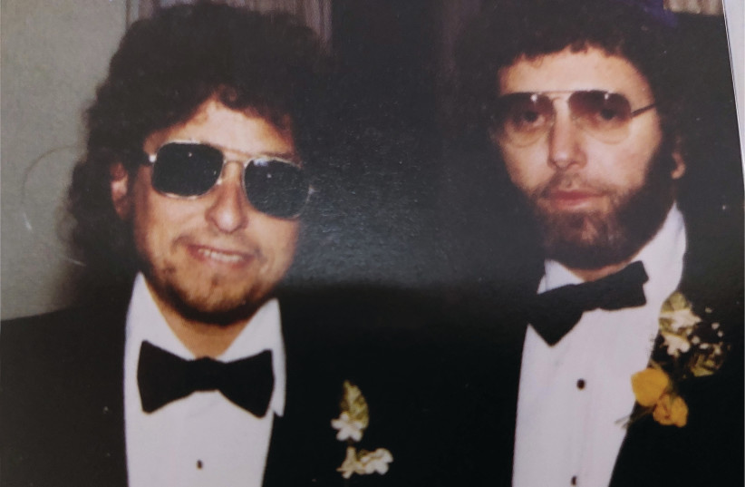 KEMP’S SECOND wedding in 1983, in which Dylan was best man. (credit: Courtesy)