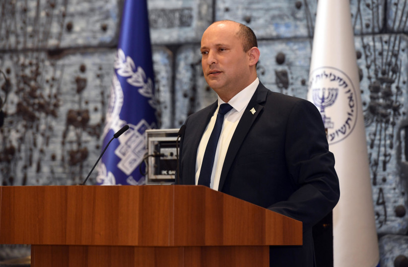  Prime Minister Naftali Bennett stressed that Iran is conducting ''nuclear blackmail'' as a negotiation tactic. (credit: CHAIM TZACH/GPO)