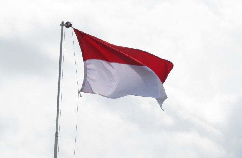 Indonesia's flag (illustrative). (photo credit: PIXABAY)