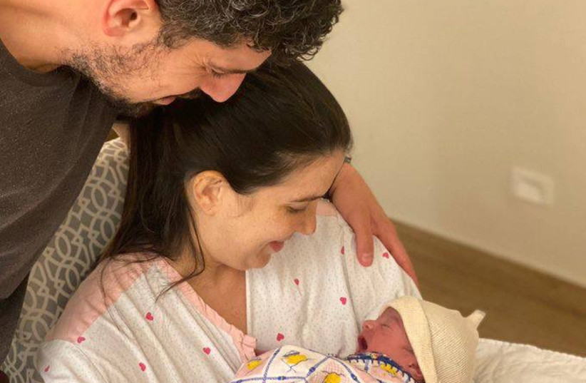  hirley Pinto, the Knesset's first deaf MK, gave birth on Thursday. (credit: Liat Petcho)