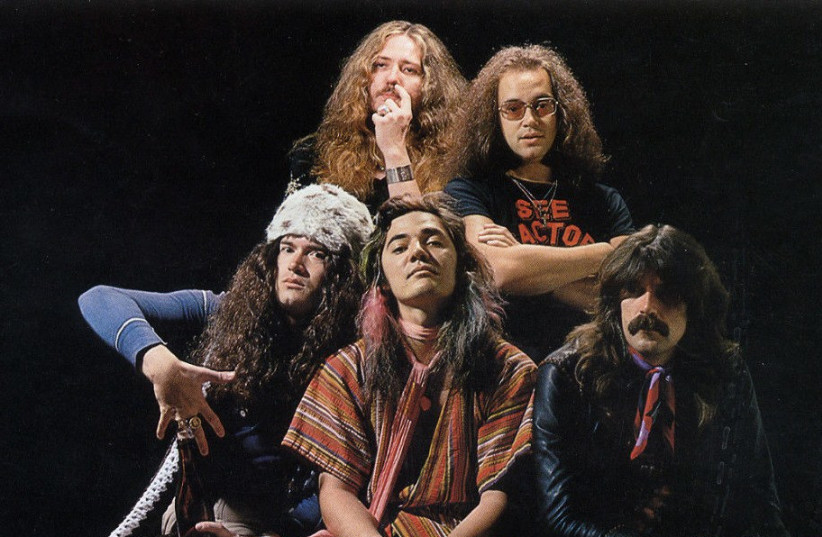  Programme of Deep Purple's 1976 european tour. (photo credit: EMI RECORDS)
