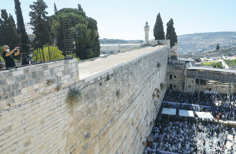  A VIEW of the Kotel earlier this year. (credit: MARC ISRAEL SELLEM/THE JERUSALEM POST)