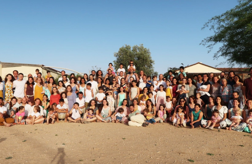  Garin Harel, a community of over 40 families working to settle the Negev. (photo credit: ADVA LAVI)