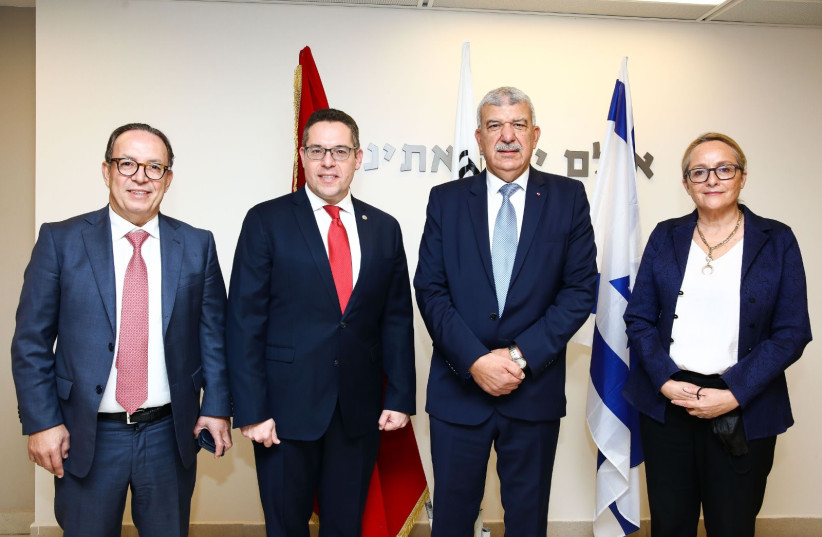  Tel Aviv University celebrates first anniversary of the signing of the tripartite agreement between Israel, Morocco and the United States (credit: TAU SPOKESPERSON'S OFFICE)