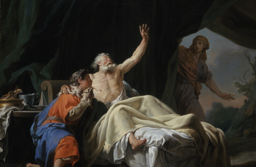 'Isaac Blessing Jacob' by Nicolas-Guy Brenet (Paris, 1728-1792) (credit: Wikimedia Commons)