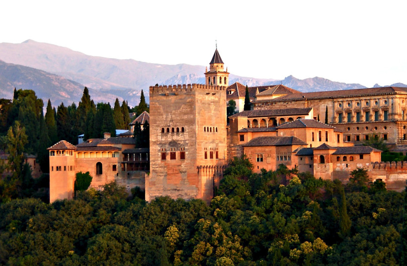Alandalusian architecture in Granada, Spain (Illustrative). (photo credit: PIXABAY)