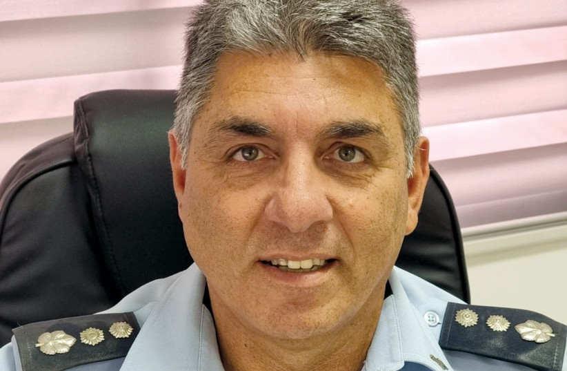  YIGAL EZRA, the head of the Department for Crime Prevention in the Arab Sector. (credit: ISRAEL POLICE)