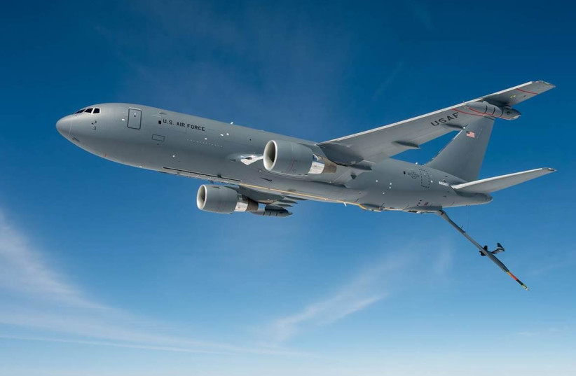The KC-46 refueler (photo credit: BOEING)