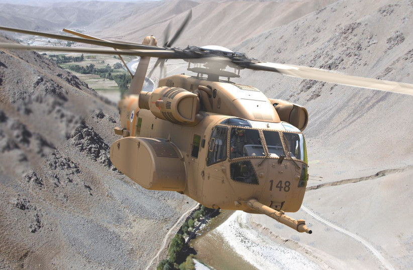 A CH-53K helicopter (credit: LOCKHEED MARTIN)