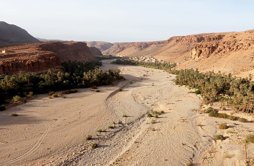  A view from Tamanart, Morocco (photo credit: Marokko-erfahren/Wikimedia Commons/JTA)