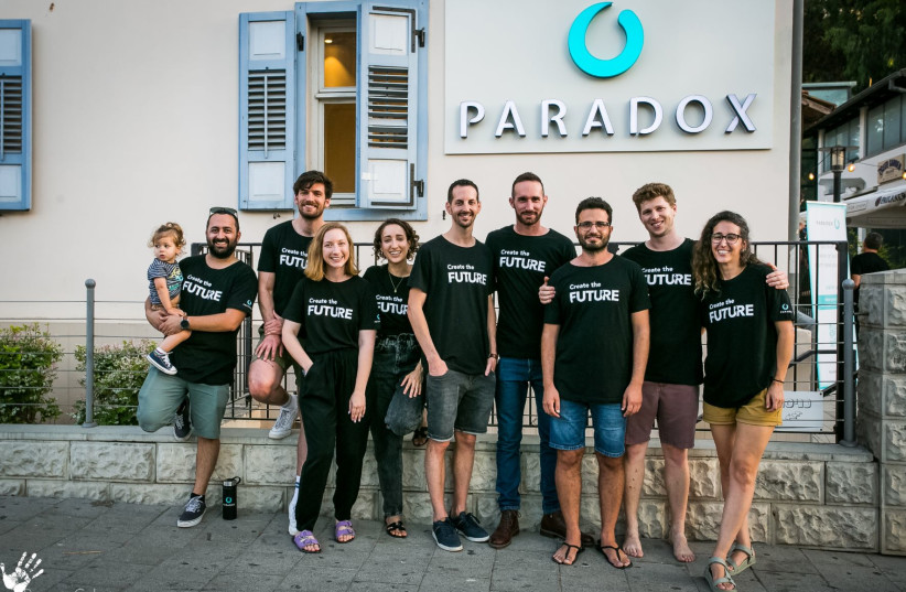  The Paradox Israel team. (credit: Ra'anan Gabay)