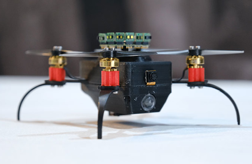  MagicFly: The new nano-drone by Rafael. (photo credit: RAFAEL ADVANCED DEFENSE SYSTEMS)