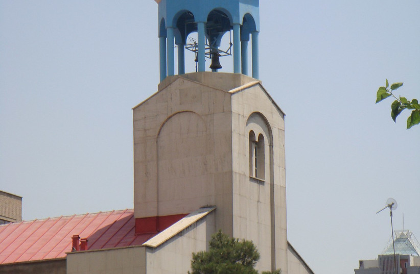  Armenian Catholic church in Tehran. (photo credit: VIA WIKIMEDIA COMMONS)