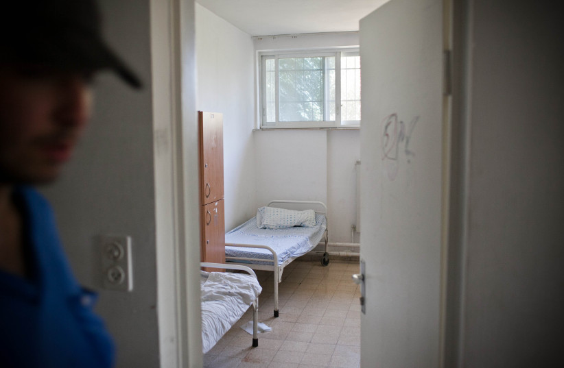 Overview of the psychiatric hospital for mental patients, in Kfar Shaul, Jerusalem (credit: NOAM MOSKOWITZ/FLASH90)