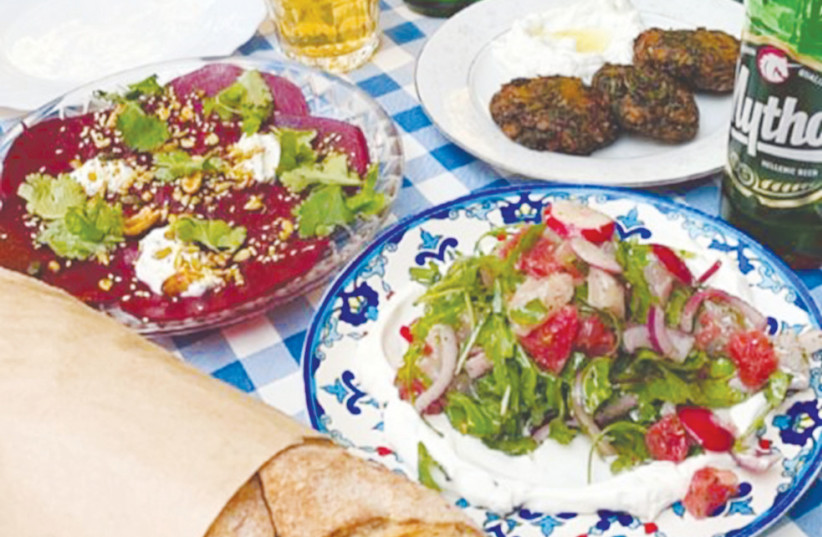  Greek cuisine at Zoi. (credit: Courtesy of Sagi Barzilay)
