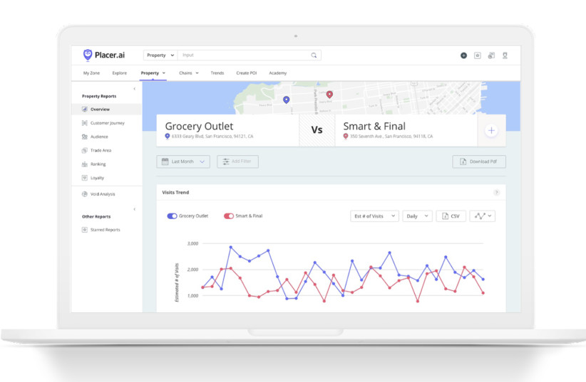 Israeli location analytics startup Placer.ai completes $100m. fund round - Vimarsana News