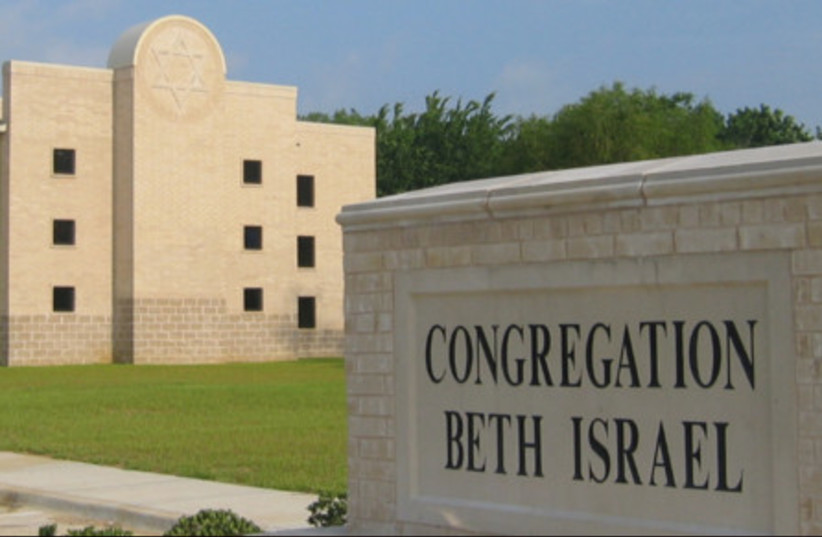  Beth Israel Synagogue in Colleyville, Texas, where four hostages were held. (photo credit: JTA)
