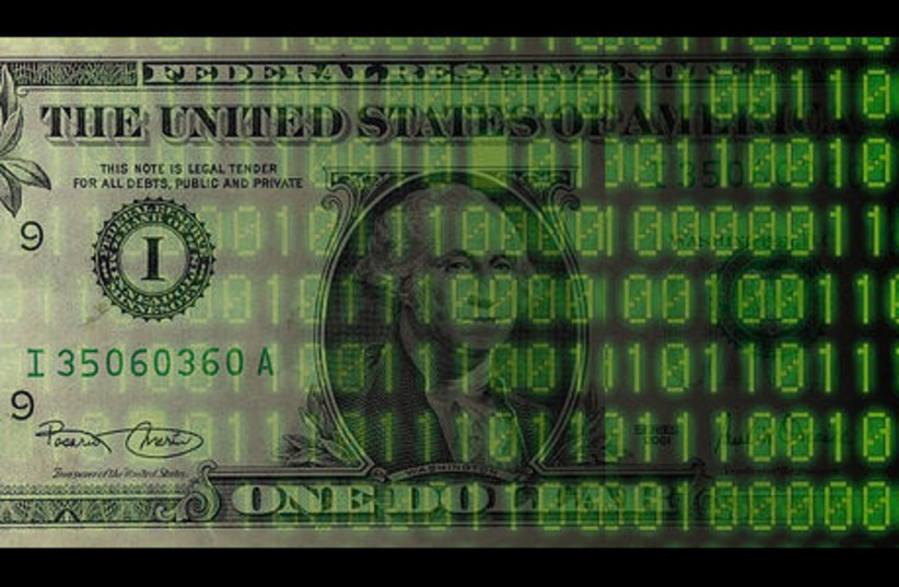  US dollar; digital currency (illustrative). (credit: FamZoo Staff/Flickr)